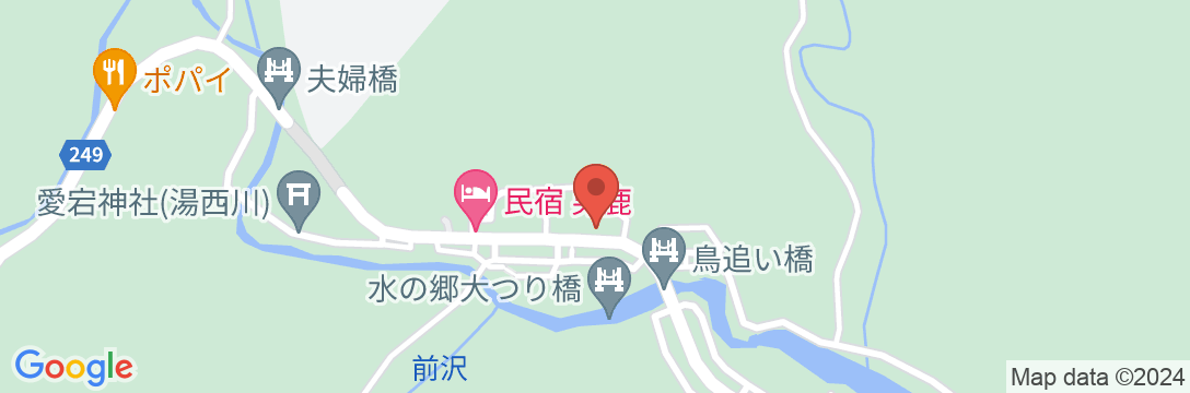 湯治屋湯西川/民泊【Vacation STAY提供】の地図