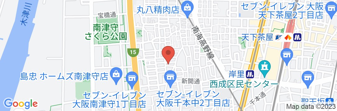 HANASTAY花渓居 ・ 嵐(ARASHI)/民泊【Vacation STAY提供】の地図