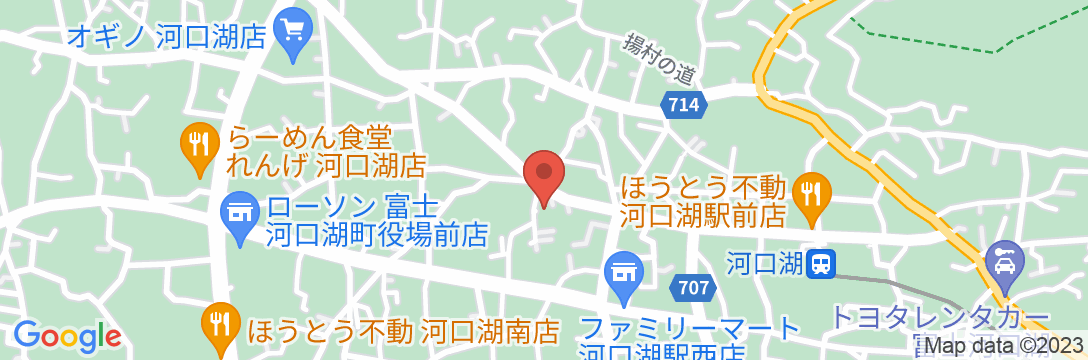 河口湖駅徒歩7分 富士山一望 Stella House Gemin【Vacation STAY提供】の地図