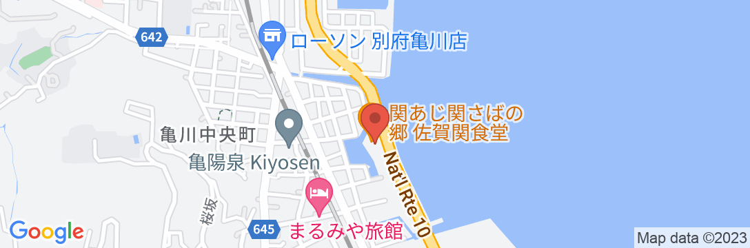海風とラジオが流れる宿 亀川マリーナゲストハウス【Vacation STAY提供】の地図