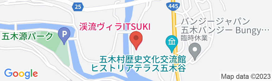 渓流ヴィラITSUKI【Vacation STAY提供】の地図