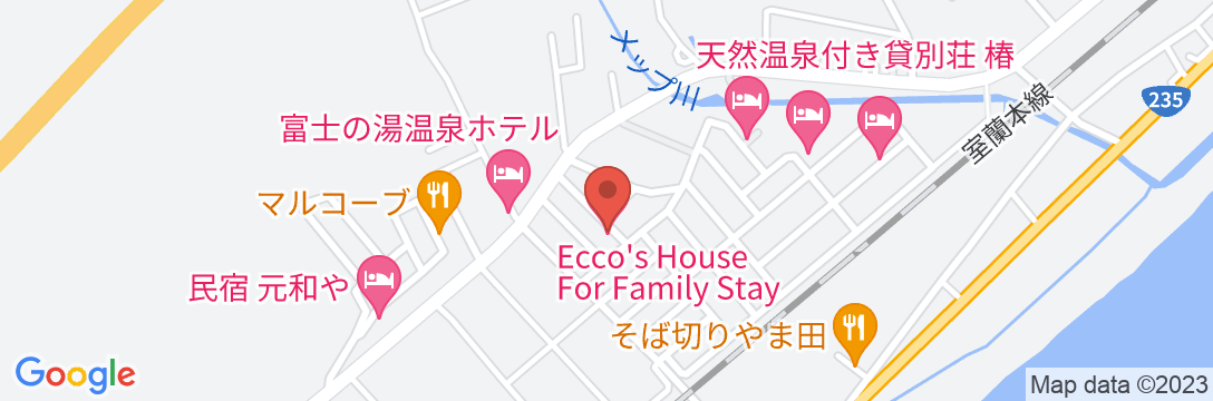 エッコズハウス【Vacation STAY提供】の地図