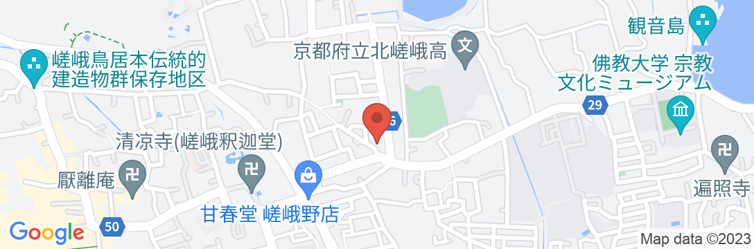嵯峨 一休/民泊【Vacation STAY提供】の地図