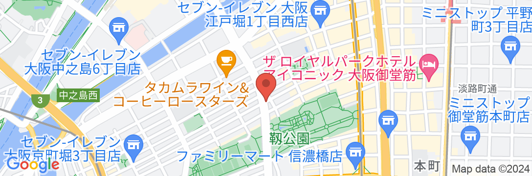 Higobashi AFP Luxury Apartment/民泊【Vacation STAY提供】の地図