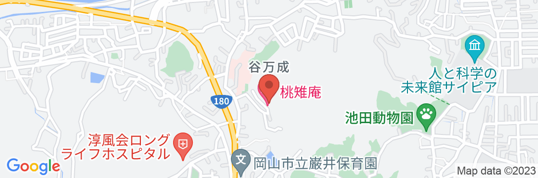 桃雉庵〜TOUCHIAN〜 Modern Villa/民泊【Vacation STAY提供】の地図