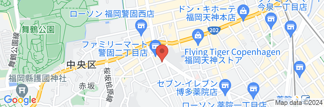 警固サムライ【Vacation STAY提供】の地図