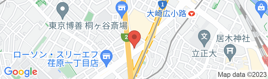 五反田駅近マンション/民泊【Vacation STAY提供】の地図