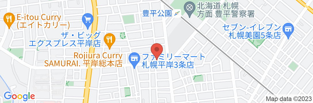 カプリス豊平公園303/民泊【Vacation STAY提供】の地図