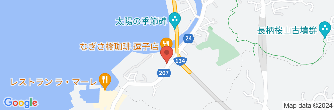 逗子 NAGISA HOUSE|逗子海岸目前|自転車付き【Vacation STAY提供】の地図