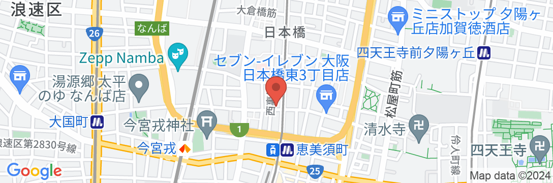 日本橋会館601/民泊【Vacation STAY提供】の地図