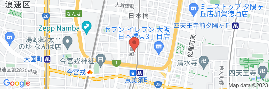 日本橋会館602/民泊【Vacation STAY提供】の地図