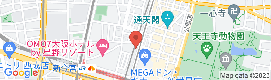 清潔、駅近、便利で大阪の楽しみを満喫できるゆったり空間がある/民泊【Vacation STAY提供】の地図