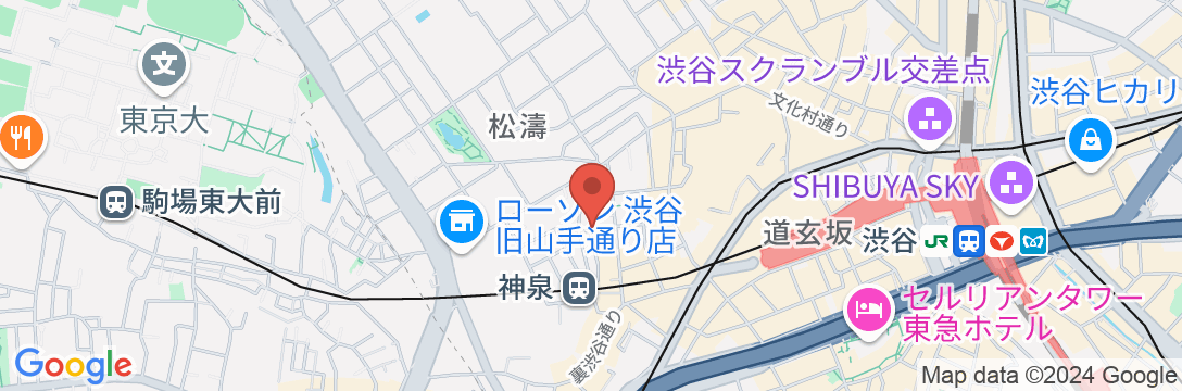 渋谷センター街から5分一戸建 和テイストハウス【Vacation STAY提供】の地図