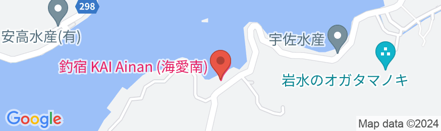 KAI-Ainan 目の前は海!3名宿泊可能 無料駐車場・W/民泊【Vacation STAY提供】の地図