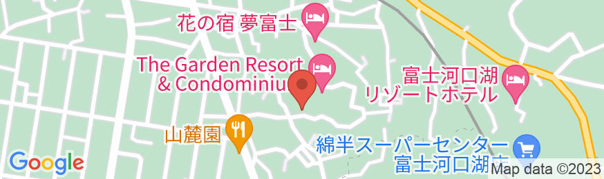Rakuten STAY 富士 河口湖駅の地図