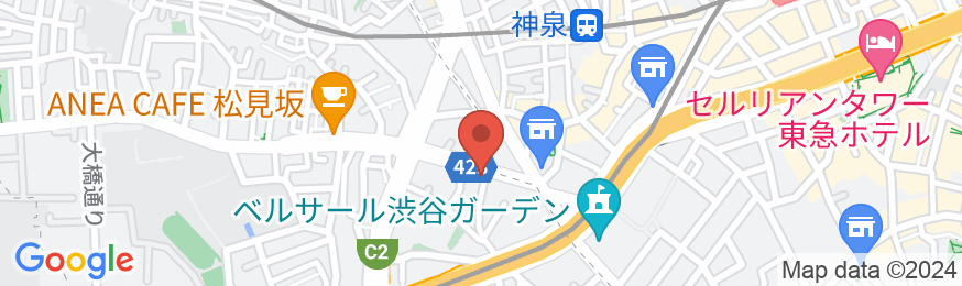 渋谷<新泉>ホテル Cote de Tokyo【Vacation STAY提供】の地図