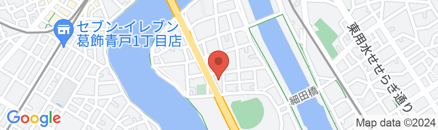 無料駐車場Wi-Fiの東京喜舎ホテル【Vacation STAY提供】の地図