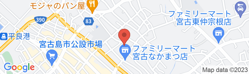 ラ・ルーチェ東仲宗根/民泊【Vacation STAY提供】の地図