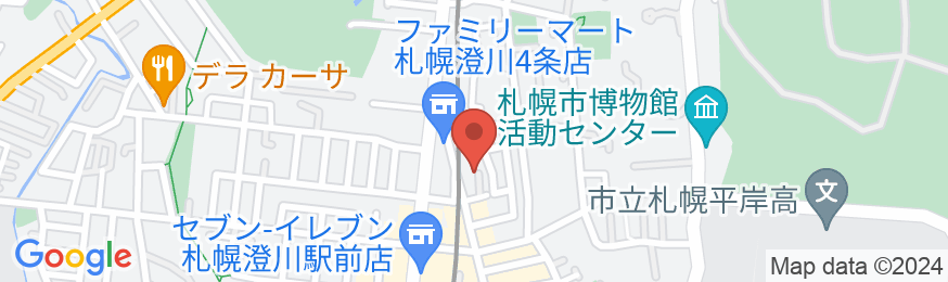 アール澄川【J1】/民泊【Vacation STAY提供】の地図