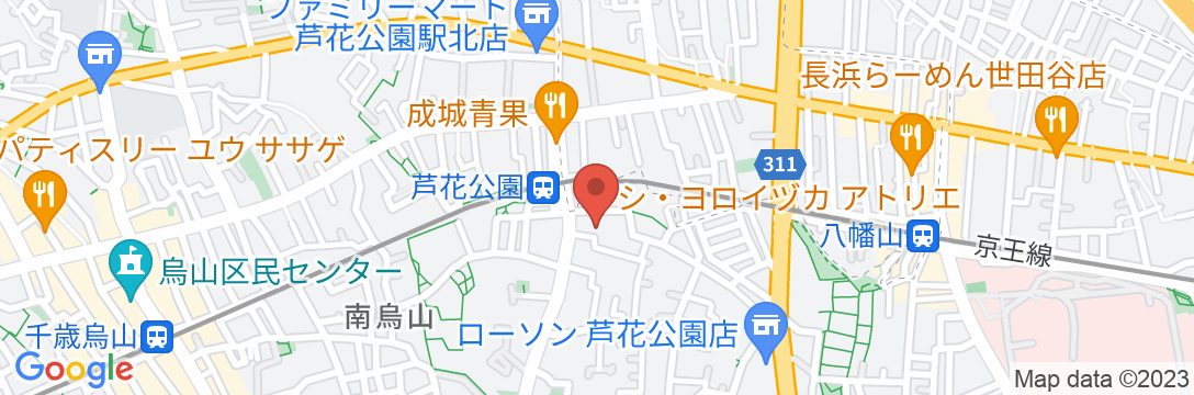 パレスマーシー105/民泊【Vacation STAY提供】の地図