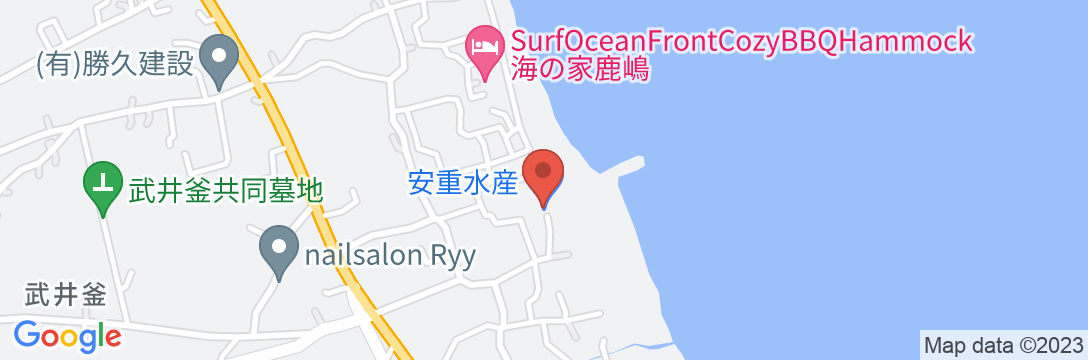 武井釜ビーチハウス/民泊【Vacation STAY提供】の地図