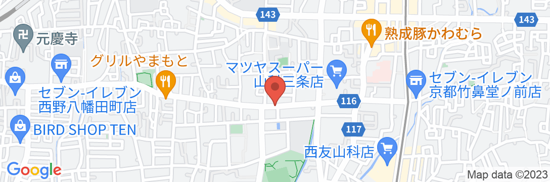 京都清水寺 無憂舍【Vacation STAY提供】の地図