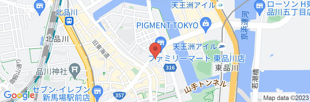 東品川アパートメント【Vacation STAY提供】の地図
