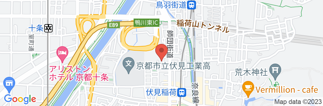 22京宿いなり【Vacation STAY提供】の地図
