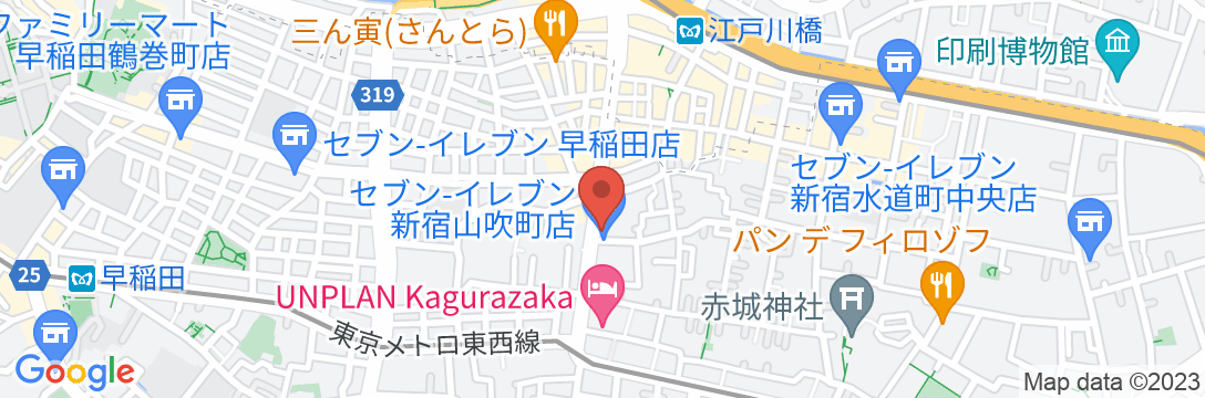 ZA KAGURAZAKA【Vacation STAY提供】の地図