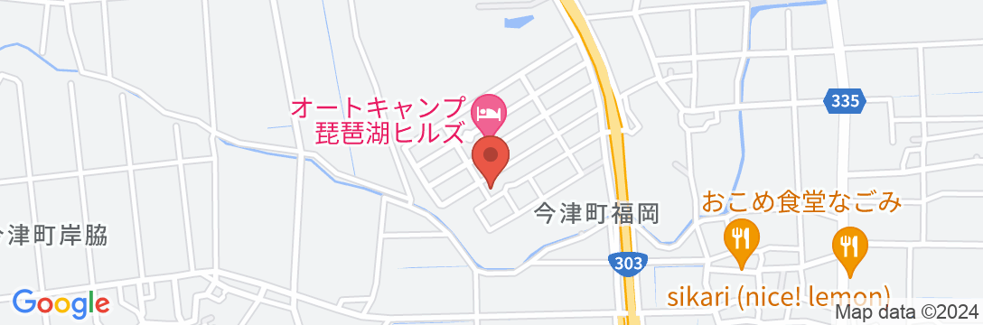 琵琶湖ヒルズビレッジ【Vacation STAY提供】の地図