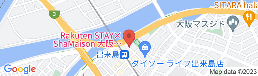 RakutenSTAY x Shamaison 大阪出来島駅前【Vacation STAY提供】の地図