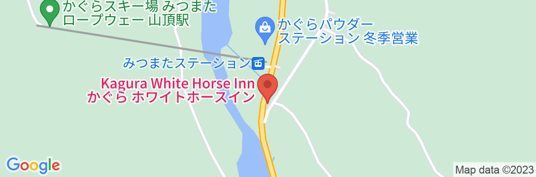 かぐらスキーイン(Kagura Ski Inn)【Vacation STAY提供】の地図
