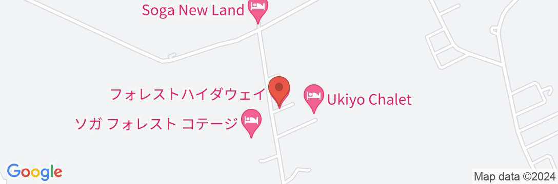 Beautiful Forest Hideaway, Niseko【Vacation STAY提供】の地図