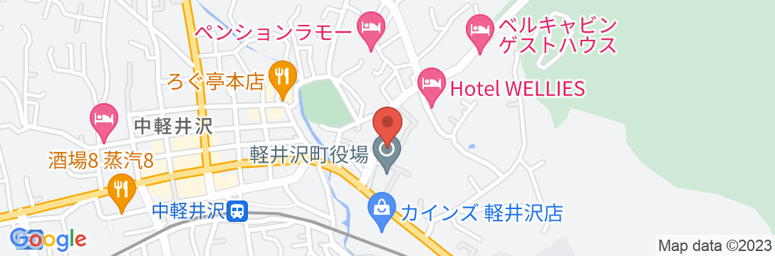 軽井沢メイプルチューダーハウス【Vacation STAY提供】の地図