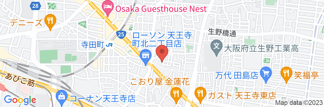 Prestige Suites OSAKA TERADACH/民泊【Vacation STAY提供】の地図
