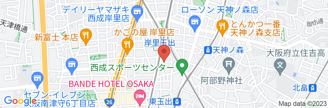 Prestige Suites OSAKA KISHINOS/民泊【Vacation STAY提供】の地図