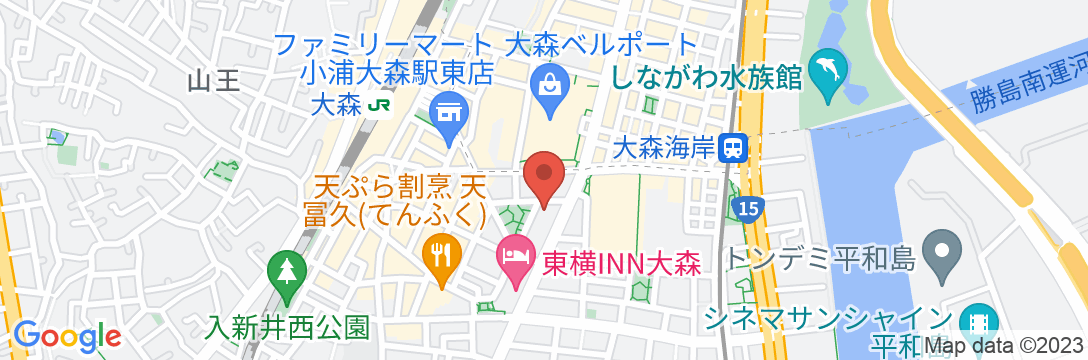 パークレシデンス大森/民泊【Vacation STAY提供】の地図