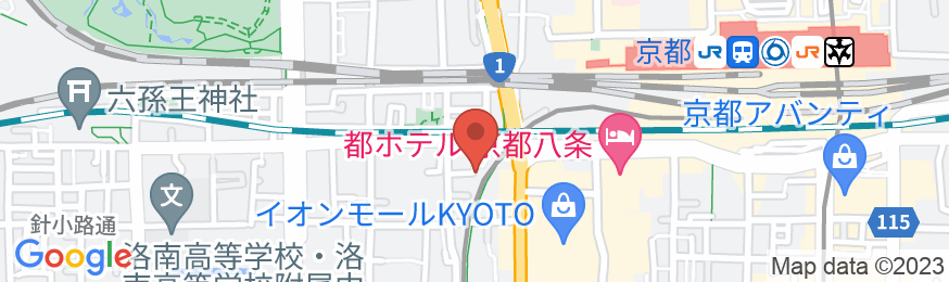 STAY INN AKANE 京都駅【Vacation STAY提供】の地図