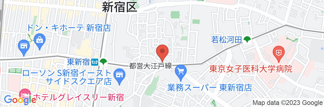東新宿扇園/民泊【Vacation STAY提供】の地図