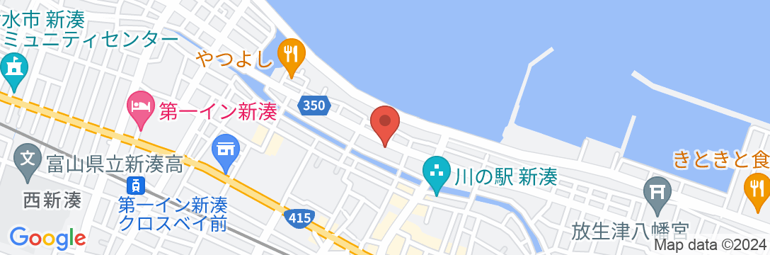 内川の家奈呉/民泊【Vacation STAY提供】の地図