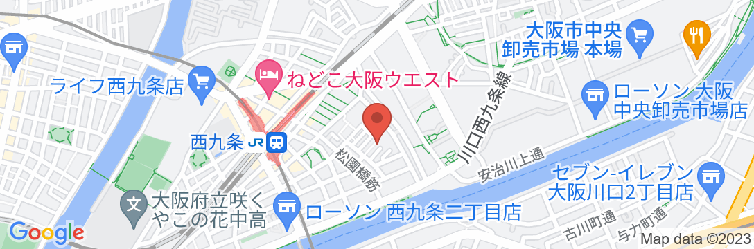 RitzPlaceNishikujo/民泊【Vacation STAY提供】の地図