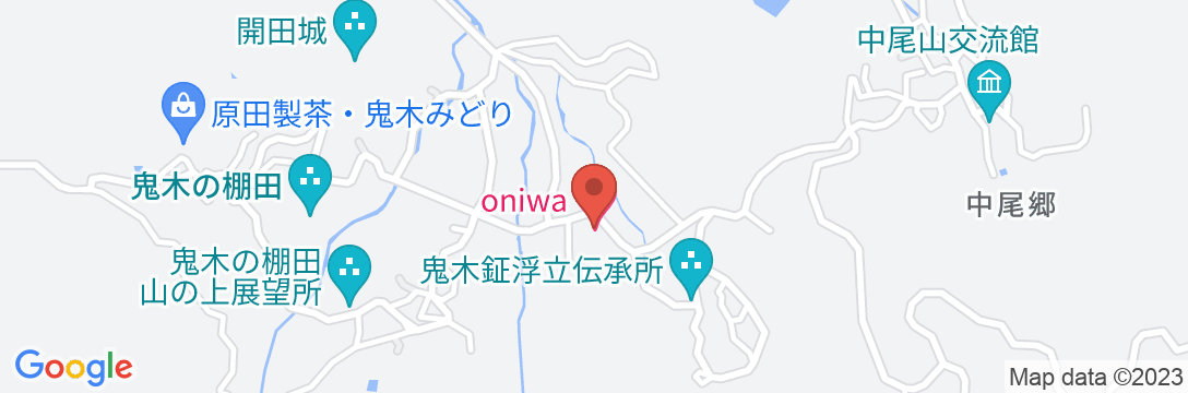 古民家宿oniwa【Vacation STAY提供】の地図