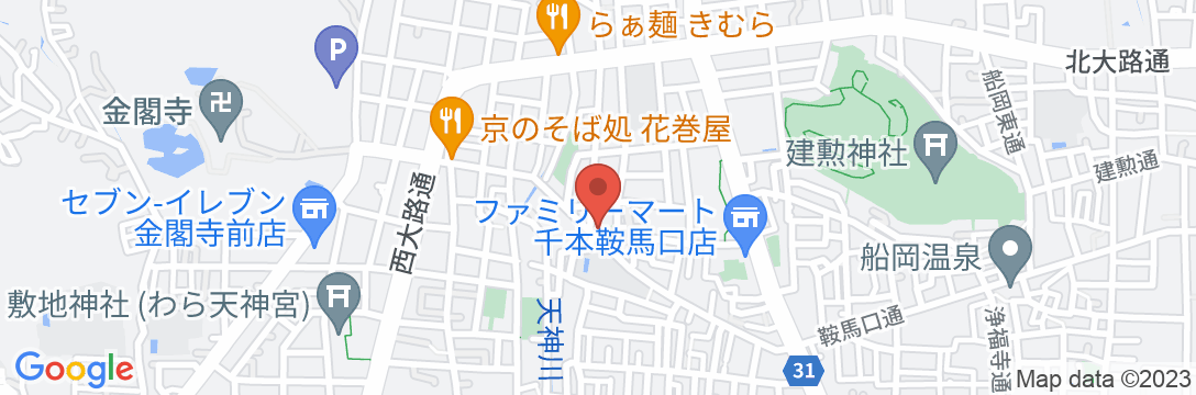 京小宿 金閣寺 弁天【Vacation STAY提供】の地図