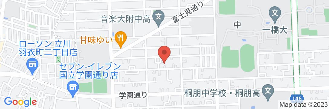 民泊テラハウス国立/民泊【Vacation STAY提供】の地図