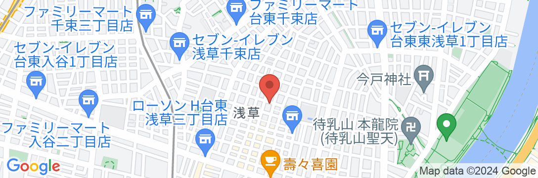 マ-ベラス 浅草【Vacation STAY提供】の地図