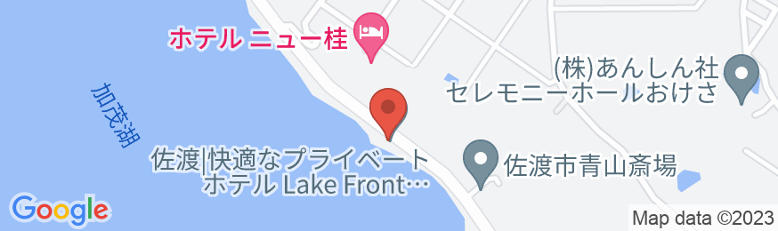 Lake Front House Aozora【Vacation STAY提供】の地図