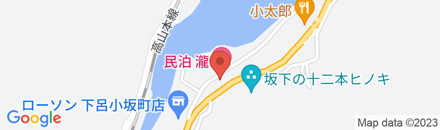 民泊瀧/民泊【Vacation STAY提供】の地図