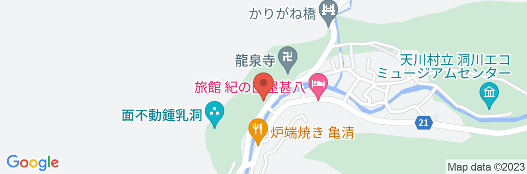 洞川温泉 一丸旅館【Vacation STAY提供】の地図