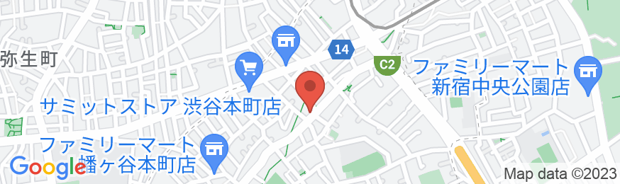 グラシアス渋谷本町【Vacation STAY提供】の地図