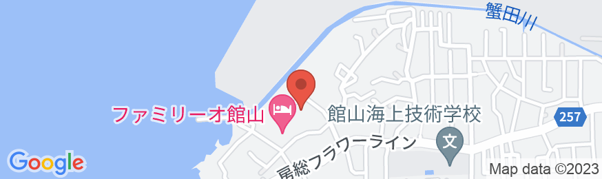 ホテルファミリーオ館山<JR東日本ホテルズ>の地図